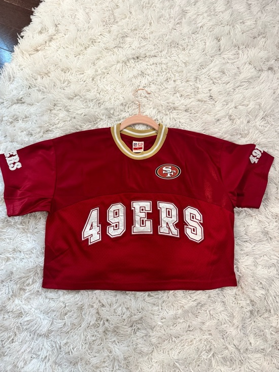 NFL Tops - NFL Red and Gold Team Pullover Jersey
